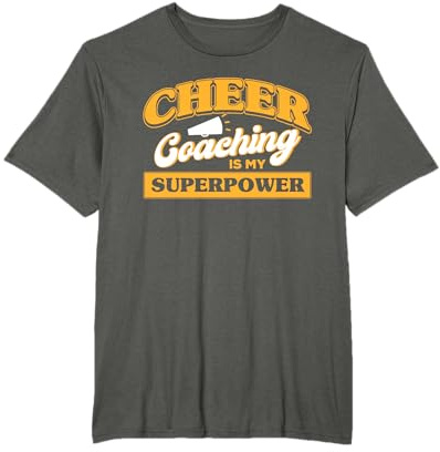 Coaches Cheer Coaching ist meine Superkraft Cheerleading T-Shirt