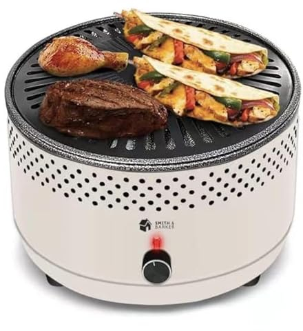 Smith & Barker Smokeless Eco Portable Charcoal BBQ Grill Picnic Camping Festival Garden