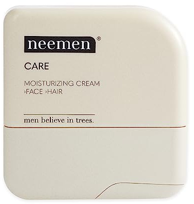 neemen – CARE Feuchtigkeitscreme für Männer entwickelt – sorgt für ein weiches Hautgefühl & schützt vor Umwelteinflüssen – zieht schnell ein & fettet nicht – Hautpflege für Gesicht, Körper & Haare