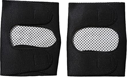 LTLCLZ 2Stück Turmalin Selbsterwärmende Ellenbogenschoner Magnetfeldtherapie Knieschoner Schmerzlinderung Arthritis Brace Support Patella Ellenbogen Ärmel Pads