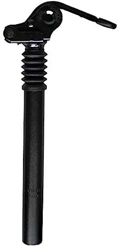 Teleskopsattelstütze, Spring Federsattelstütze mit 25,4/27,2mm Durchmesser - Sattelstütze mit 300mm Länge - Fahrrad Sattelstütze gefedert für E-Bike, MTB, Downhill, Trekking Citybike (27.2 * 300mm)