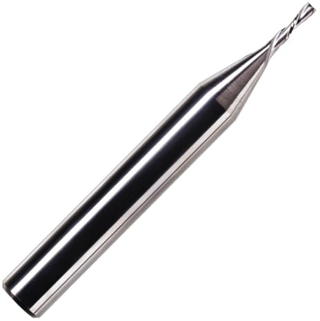 Rennie Tool 1mm x 3mm x 1/4 Shank Solid Carbide 2F Down Cut Router Bit