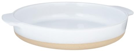 Lurch Terra Nova Ofenform rund Keramik Ø26x5cm weiß/creme