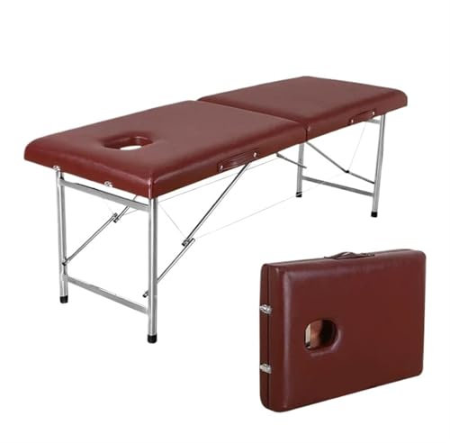 Tragbares Massagebett, tragbares Massagebett, faltbare Massagebetten, professionelle Kosmetikliege, Schönheitstisch, kostengünstige tragbare Kosmetikliege, Klinik, zusammenklappbar (180 x 60