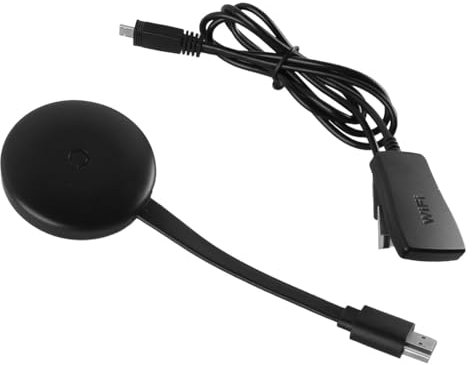 Ieron Adattatore Display HDMI Wireless HDMI 4K Streaming WiFi Display Dongle 1080P Ricevitore TV Portatile HDMI Screen Mirroring Display Supporto Miracast/DLNA/Airplay Monitor