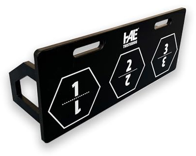 HALE | Rebounder TWISTBOARD für Floorball, Unihockey, Hockey & Fußball – klappbare Trainingswand mit 2 Winkeln (60°/90°), 3 Zielfelder für Pass-, Schuss- & Ballkontrolltraining – kompakt & robust
