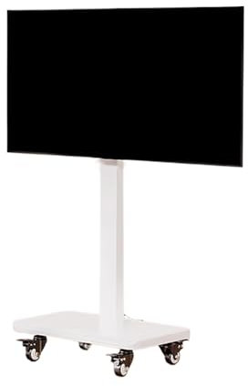 LISHAOHU Soporte For TV Móvil, Mueble For TV con Ruedas Universales, Adecuado For Televisores De Pantalla Plana LCD LED 4K De 32 A 70 Pulgadas, Capacidad De Carga De 130 Libras