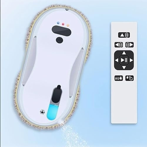 LVSEWOA Robot limpiacristales automático Inteligente con aspiración de 5600 Pa, Limpieza de Cristales automática e Inteligente para Interiores y Exteriores.