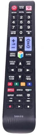 ATOMUSERLY 1pc Remote Control Universal For 3D LCD TV SAM-918 Remoto Telecomando