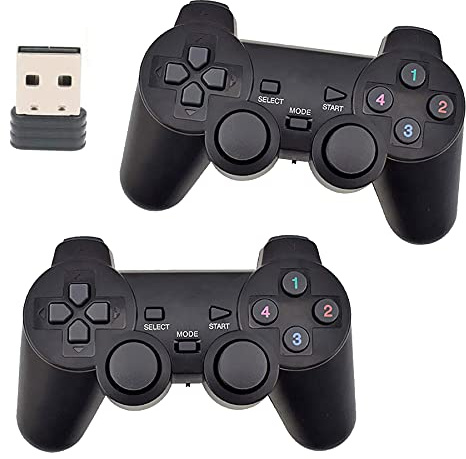C-Zone 2.4GHz USB Twins Wireless game Controller Gamepad Joystick With WIN98/2000/X/2003VISTA/WIN7 SYSTEM TV Box