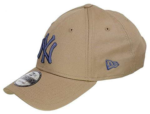 New Era 9forty League Essential NY Yankees Cap, beige - blau, 1 SIZE