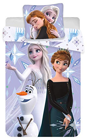 Bed Linen - Junior Size 100 x 140 cm - Frozen (1000264)