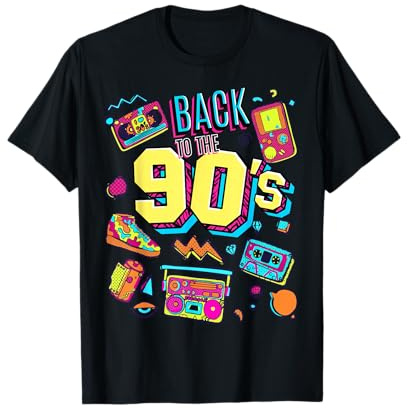 Design Grafico Vintage retrò Anni '90 per Uomo Donna Bambino Maglietta