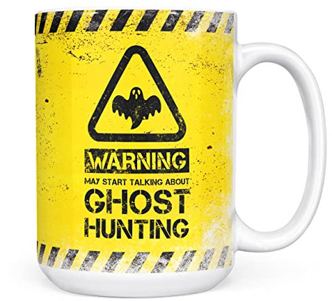 Mug Monster - Taza de café de cerámica, regalo para hombres o mujeres, extra grande y gigante disponible, taza blanca de 15 onzas