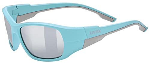 uvex sportstyle 514, Solglasögon unisex barn, lightblue matt/mirror silver, one size
