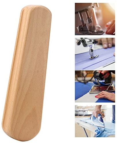 Fyearfly Schneider Holzklöppel, Umweltfreundlicher Buchenholz Klöppel, Multifunktions Quilter Klöppel Professionelles Klöppel Nähwerkzeug Flach Zum Nähen Quilten und Sticken