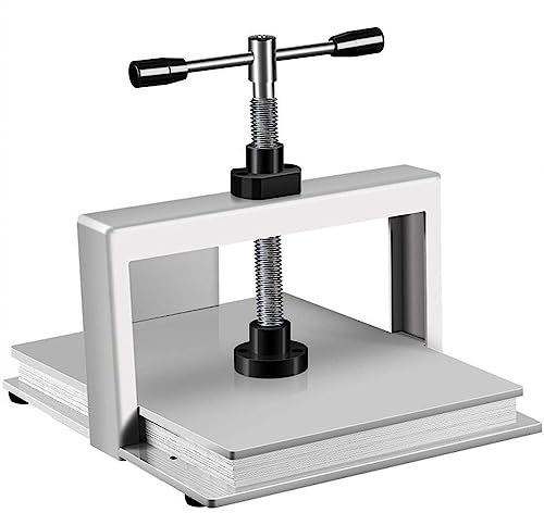 A4/A3-Buchbindepresse, manuelle Flache Papierbindemaschine, Buchglättungsmaschine, 3306 lbs (1500 kg) Druck, Büro- und Schulwerkzeuge für Dokumente, Stempel, Banknoten, A3