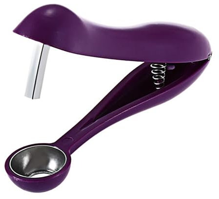 Cherry Pitter Tool - Cherry Seed Remover, Fruit Coring Gadget | Compact Olive and Cherry Corer with Space-Saving Lock Feature, Quick Cherry Pitter Stoner Tool for Preparing Fresh Cherry Recipes