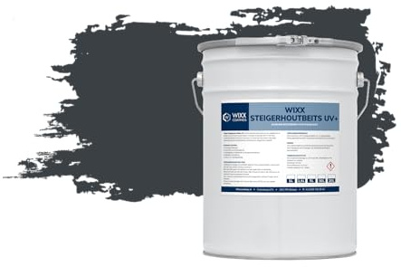 Wixx Lasure Bois d’Échafaudage UV+ - RAL 7016 | Gris anthracite - 2,5L