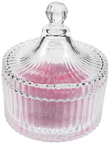 LIFKOME Borla De Maquillaje Grande y Redonda, 90x30 Mm, Esponja Para Difuminar Polvos Corporales Suave, Para Mujer, Uso Facial y Corporal, Con Cinta Rosa Decorativa