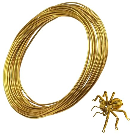 Aluminiumtråd – böjlig smyckestråd för smyckestillverkning – tillbehör för konst och hantverk bonsai blomdekor ädelstenslänk halsband armband