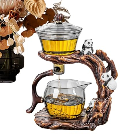 De Vidrio - Con Infusor De Forma | Juego De Teteraa Grande, Teteras Con Colador De Vidrio De Borosilicato Resistente Al Calor, Té Seguro Para Estufa Cons Infusor, Colador De Tete
