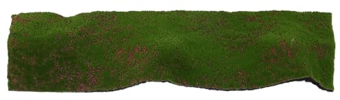 Angoily Muschio Artificiale Realistico 30x100 Cm per Decorazioni Piante da Interno, Tappeto di Muschio Finto Flessibile e Leggero per Artigianato e Composizioni Floreali, Ornamenti Verdi