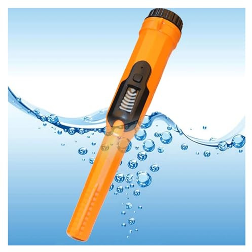 Helt vattentät bärbar guldmetalldetektor med LED-ficklampa, IP68 Underwater Super Pinpointer(Waterproof OR HS-16)