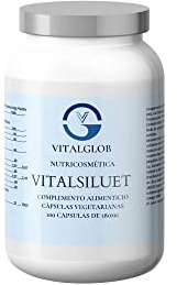 VITALSILUET Formula Anticelulitica | Potente Drenante y Diurético | Disuelve Líquidos Retenidos, Michelines y Piel de Naranja | Nutricosmetico | Con Alga Kelp |100 Capsulas
