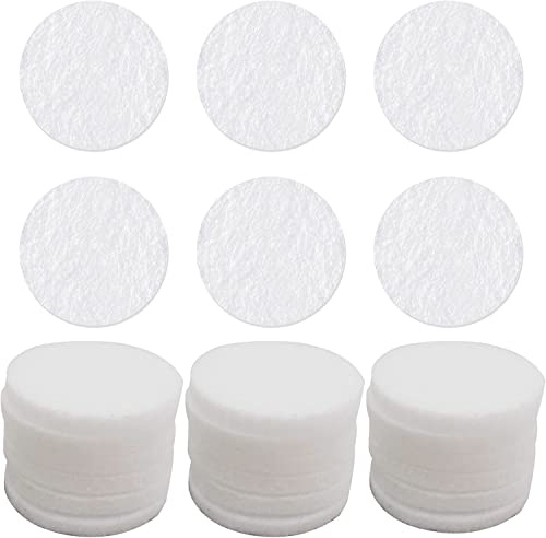 1000PCS 30mm Round Aromatherapy Refill Pads Electric Humidifier Diffuser Refill Pads Scented Oil Pads for Scent Ball Plug-in Diffuser White