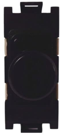 Deta G3526BK LED Grid Dimmer Switch Module 2 Way 250 Watt - Black