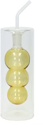 BRANDANI Oliera Bubble in Vetro con Interno Giallo 200ml