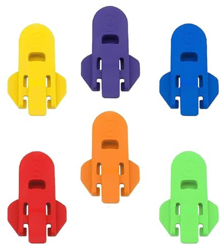 Lot de 6 décapsuleurs de canettes pour boissons - Ouvre-boîte manuel pour bière, soda