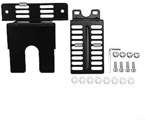 Stabiles Drehspieß-Halterungs-Set für Grills, individuelle Höhe für perfekte Kochergebnisse (Eisen)