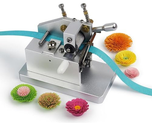 KHZKHC Manuelle DIY-Papierquilling-Maschine, Handgeschöpfte Papierquastenschneidemaschine, Schneiden Von Quastenbreite 0,3–2,5 Mm, Breite Geschnittener Papierstreifen 5–14 Mm