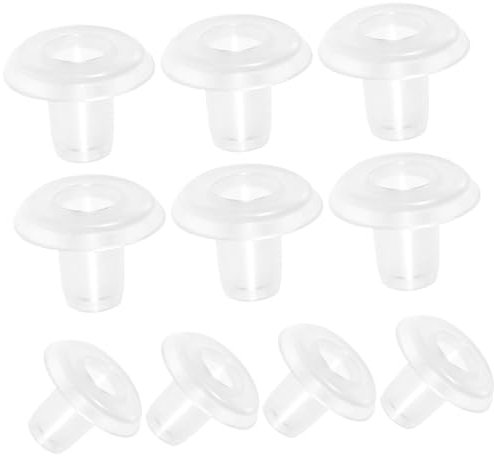 RORPOIR 10pcs White Replacement Blind Cord Holders Made of Sturdy Pom Material with Sturdy Roller Fixing Hooks for Window Blinds Safety Rope Wands for Curtain Tilt and Roller