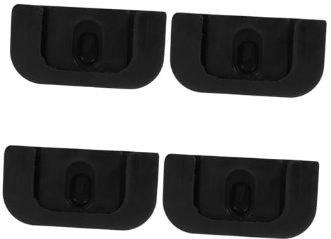 OUNONA Rubber Vibration Damping Pads 4 Pack Small Rubber Washers for Bolts Home Isolation Pad Anti Vibration for Air Conditioning Units