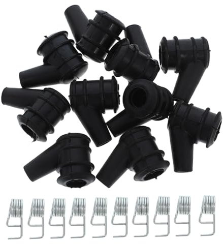 TOYANDONA 10stücke Teiliger Zündkerzenstecker Für Gartenwerkzeuge Mit Gummikappe Und Eingebauter Für Effizientes Baumbeschneiden Im Freien