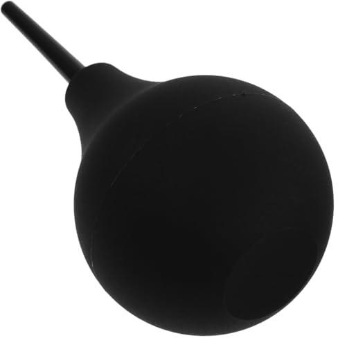 HOUDERCO Silikon Örontvättboll Svart Ear Suction Ball för Rengöring Öron Vuxna Används Dammtagning Känslig Utrustning