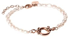 Purelei Pearl Charm Armband – Armband mit Süßwasserperlen & Charm-Öse – 14K/18K vergoldeter Edelstahl – 16–19 cm – eleganter, kombinierbarer Schmuck – Verstellbar