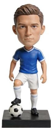 Figura 3D personalizada de Bobblehead, figura 3D de la foto, jugador de fútbol, figura personalizada de atleta de fútbol, recuerdos deportivos, decoración de oficina en casa, regalo para entusiastas