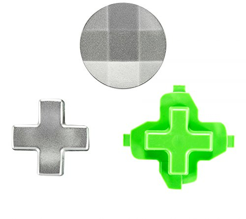 eXtremeRate 3 in 1 Magnetic Metal Stainless Steel D-Pads Kits Replacement Parts for Xbox One & Xbox One Elite Series 2