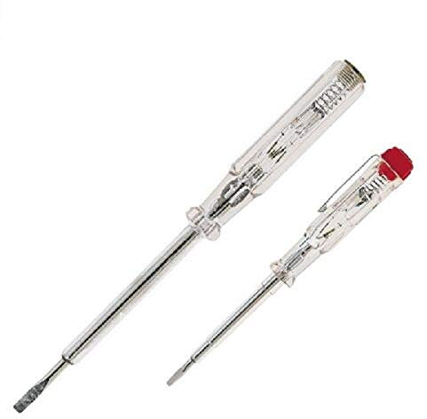 K M Electronics® 1 Small & 1 Large NEON Voltage Mains Tester Electricians Electrical Screwdrivers