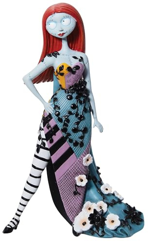 Enesco Disney Showcase The Nightmare Before Christmas Sally in Gown Botanical Figurine, 7.28 Inch, Multicolor