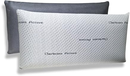 D'A GAMA HOME COLLECTION Almohada VISCO Elastica Carbono con Funda Doble Cara 3D Fresh (90 CM)