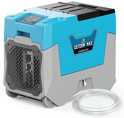 Argendon 180 PPD Commercial Dehumidifier with Pump for Basement, Xstorm Max