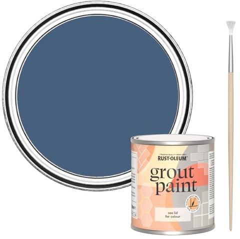 Rust-Oleum Blue Ultra-Durable Grout Paint - Ink Blue 250ml