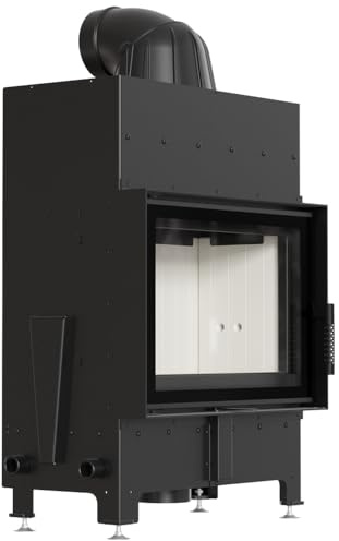 KRATKI Camino ad aria Floki S semplice 8 kW Ø 160 con chiusura