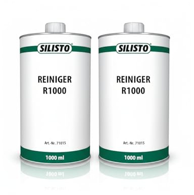 Kunststoffreiniger Spezialreiniger R1000 2x Stück PVC-Hart Ideal für Fensterrahmen und andere Kunststoffe Inhalt je 1000ml