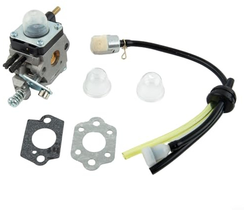 Bebykilemi Carburateur pour motoculteur Mantis 7222 7225 avec moteurs SV-/2, compatible avec Zama C1U-K54A C1U-K82 et remplace les pièces A021001090 A021001091 A021001092